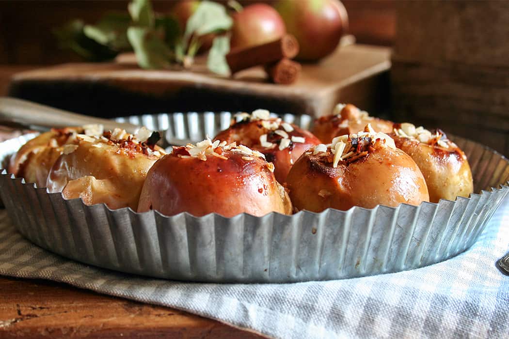 mele al forno