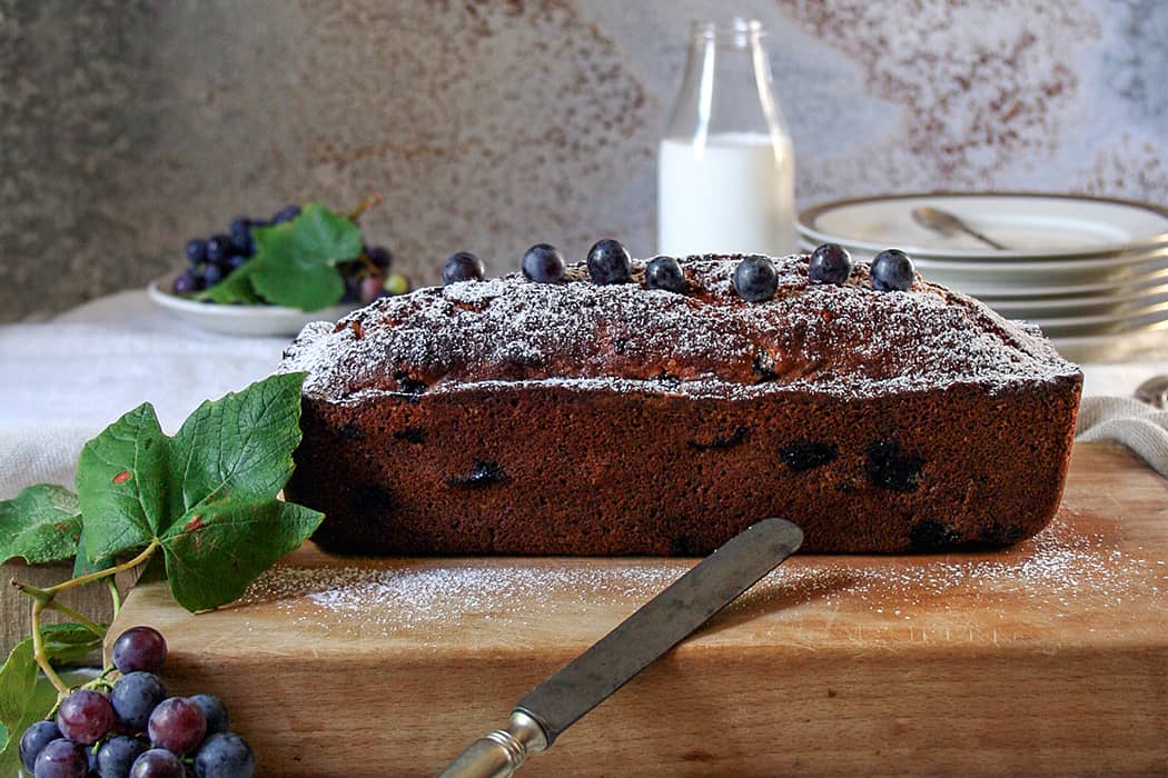 Torta con uva