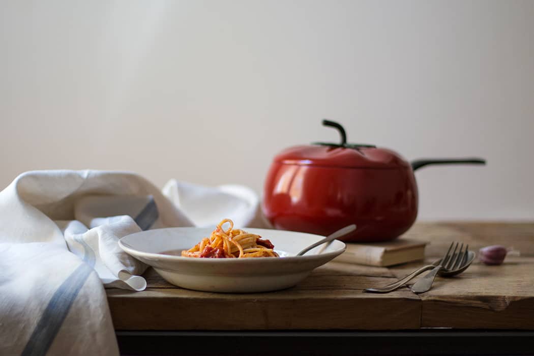 Pasta con Chorizo