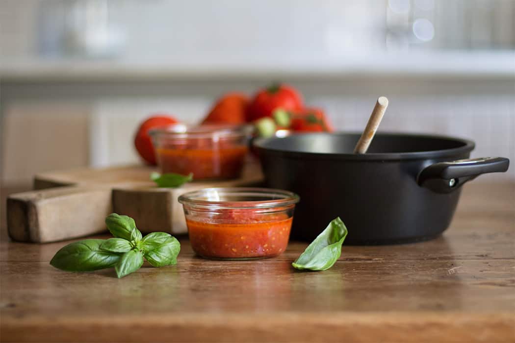 Passata di pomodoro fatta in casa