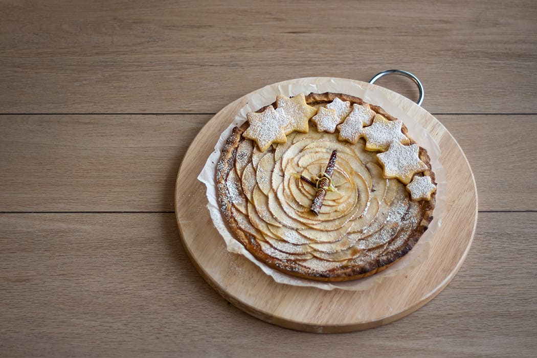 torta con mele e cannella