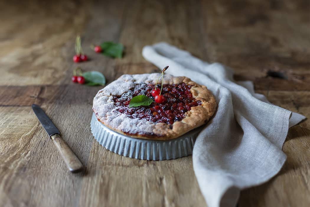 ricetta torta di ciliegie