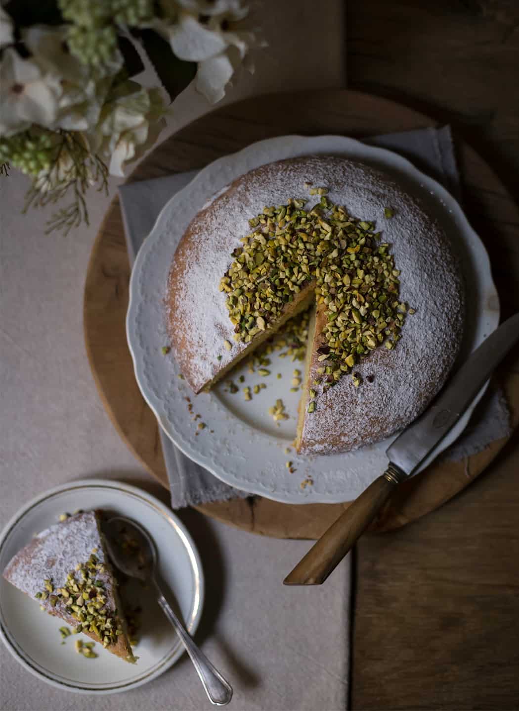 ricetta dolce soffice al pistacchio