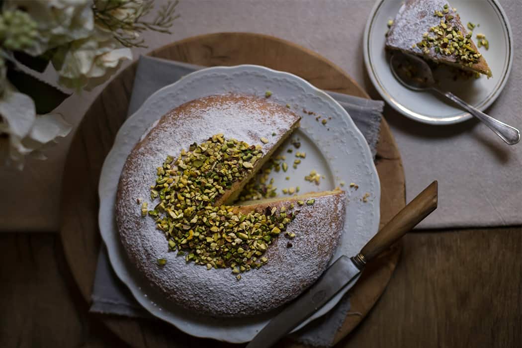ricette torta soffice al pistacchio