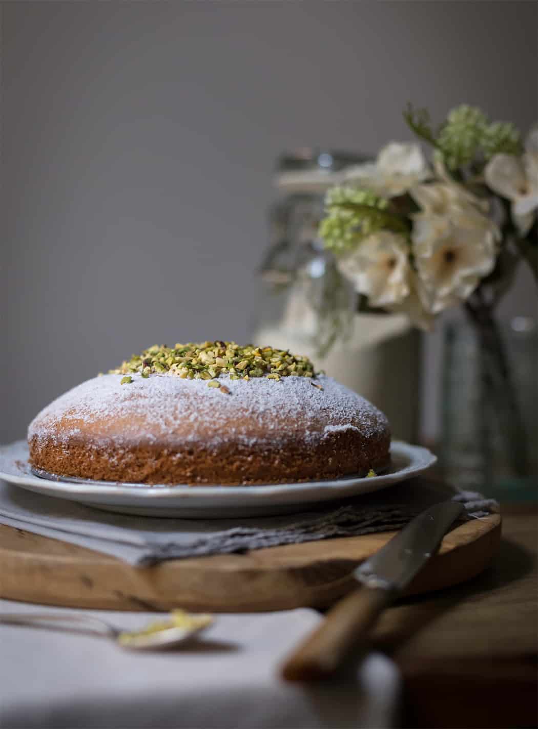 ricetta torta soffice al pistacchio