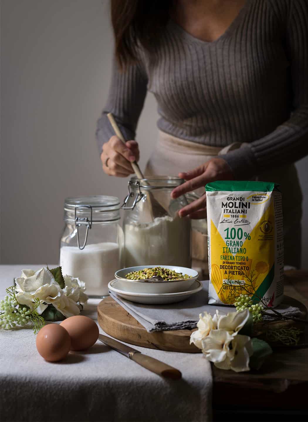 ingredienti torta soffice al pistacchio